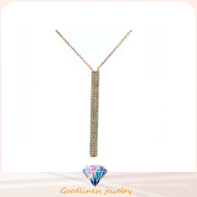 Woman Fashion Jewelry 3A CZ 925 Silver Necklace (N6627)